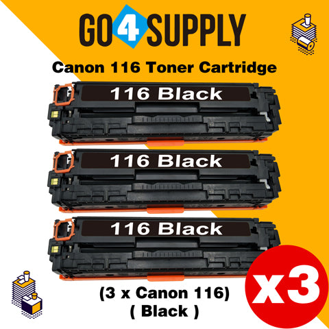 Compatible Black Canon 116 CRG-116 CRG116 Toner Cartridge Used for Canon i-SENSYS LBP-7010C/7016C/7018C; LBP 5050/5050n/iC MF 8080cw; MF8010/8030/8040/8050cn; LBP 7110Cw/7100Cn; iC MF8280Cw/MF6680DN; MF8210/8230/8250Cn; MF628Cw/626Cn; MF623Cn/621Cn