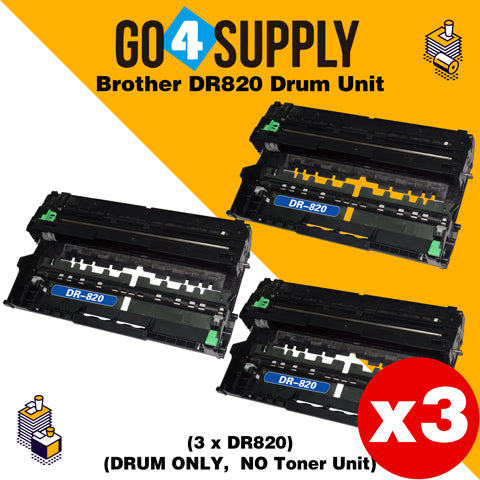 Compatible Brother DR820 DR-820 Drum Unit Used for Brother DCP-L5500DN/L5600DN/L5650DN, HL-L5000D/L5100DN/L5200DW/L5200DWT/L6200DW/L6200DWT/L6250DW/L6300DW/L6400DW/L6400DWT; MFC-L5700DW/L5800DW/L5850DW/L5900DW/L6700DW/L6750DW/L6800DW/L6900DW Printer
