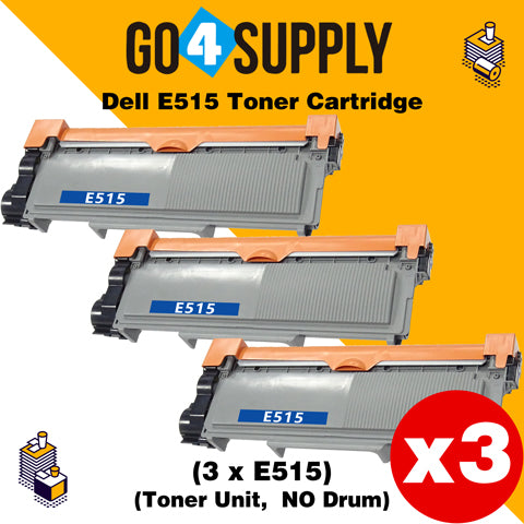 Compatible Dell E515 Toner Unit Used for Dell310, Dell 513, Dell 514 Printer