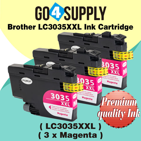 Compatible Magenta Brother 3035xxl LC3035xxl Ink Cartridges Used for Brother MFC-J805DW, MFC-J805DW XL, MFC-J815DW, MFC-J995DW, MFC-J995DW XL Printer