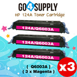 Compatible HP 124A Q6003A Q6000A Magenta Toner Cartridge to use for Color Laser Jet 1600 2600n 2605dn 2605dtn CM1015mfp CM1017mfp Printers