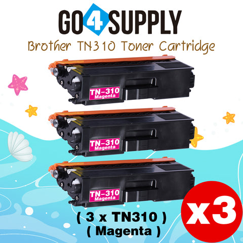 Compatible Brother Magenta TN-310 TN310 Toner Cartridge Used for Brother HL-4140CN HL-4150CDN HL-4570CDWT HL-4570CDW Printers
