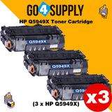 Compatible Black HP 5949 5949X Q5949X Toner Cartridge Used for HP LaserJet 1160/1320/1320N/1320TN/3390MFP/3392MFP/P2014/P2015/M2727