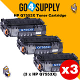 Compatible Black HP 7553 7553X Q7553X Toner Cartridge Used for HP LaserJet 1160/1320/1320N/1320TN/3390MFP/3392MFP/P2014/P2015/M2727