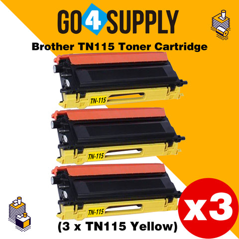Compatible Yellow Brother TN115 TN-115 Toner Cartridge Used for Brother HL-4040CN 4050CDN 4070CDW MFC-9440CN 9450CDN 9840CDW DCP-9040CN 9045CDN