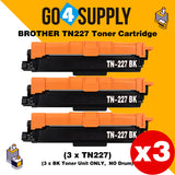 Compatible (Toner Only) Black Brother 227 TN227 TN-227 Toner Unit Used for Brother HL-L3210CW/L3230CDW/L3710CDW/L3270CDW/L3290CDW; DCP-L3510CDW/L3550CDW/L3551CDW; MFC-L3710CW/3730CDW/L3750CDW/L3770CDW/L3745CDW Printer