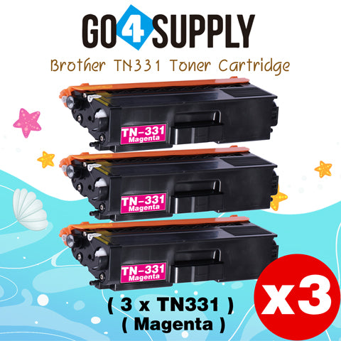 Compatible Brother Magenta TN331 TN-331 Toner Cartridge Used for HL8250CDN/L8350CDW/L8400CDN/L8600CDW/L8850CDW