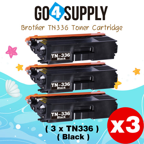 Compatible Brother Black TN336 TN-336 Toner Cartridge Used for HL-L8250CDW HL8350CDW/CDWT
DCP-L8400CDN/L8450CDW; MFC-L8850CDW
