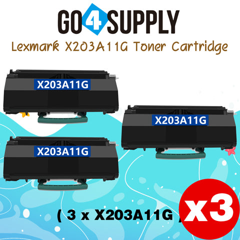 Compatible Lexmark X203A11G X203A21G X203 Toner Cartridge Used for Lexmark X203 X203N X204 X204N Series Printer