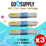 Compatible Oki Type C17 Yellow C330 Toner Cartridge to use for C330DN C530DN MC361 MC362W MC561 MC562W MFP MC352DN Printers