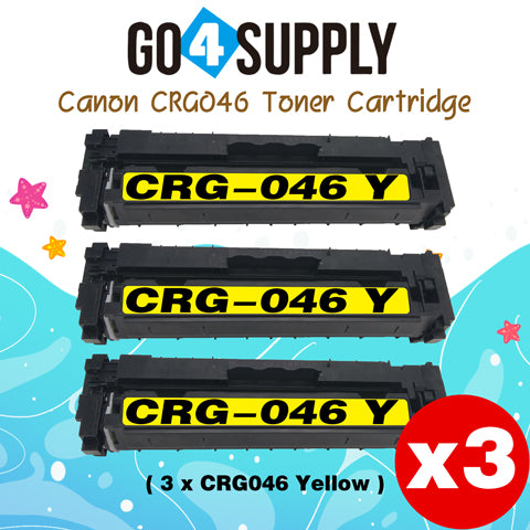 Compatible (Standard-Yield) Yellow CANON CRG046 CRG-046 Toner Cartridge Used for Color imageCLASS LBP654Cdw/MF735Cdw/MF731Cdw/MF733Cdw; Color i-SENSYS LBP654Cx/653Cdw/MF732Cdw/734Cdw/735Cx; Satera MF731Cdw/LBP654C/LBP652C/LBP651C/MF735Cdw/MF733Cdw