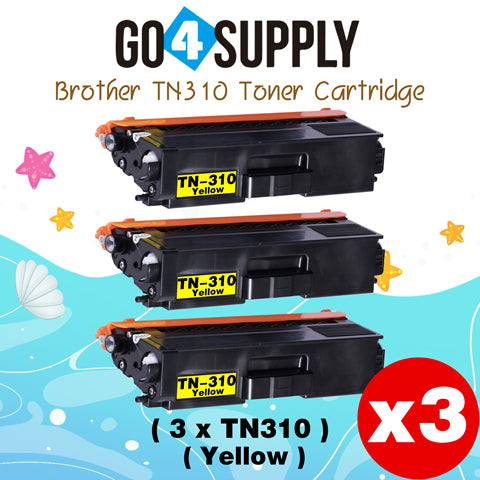 Compatible Brother Yellow TN-310 TN310 Toner Cartridge Used for Brother HL-4140CN HL-4150CDN HL-4570CDWT HL-4570CDW Printers