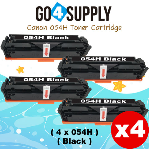 Compatible CANON Black CRG054H Toner Cartridge CRG-054H Used for i-SENSYS LBP621Cw/LBP623Cw/MF641Cw/MF643Cdw/MF645Cx; Color imageCLASS MF642Cdw/MF641Cw/MF644Cdw/LBP622Cdw