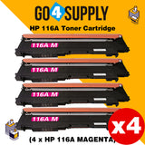 Compatible Magenta HP 116A W2063A Toner Cartridge Used for HP Color Laser MFP 179fnw/ 178nw; Color Laser 150a/ 150w/ 150nw Printer