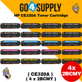 Compatible Set HP CE320A CE321A CE322A CE323A Toner Cartridge Used for HP LaserJet CP1521/1522/1523/1525n; Pro CP1525/1526/1527/1528nw; Pro CM1411/1412/1413/1415fn; Pro CM1415/1416/1417/1418fnw Printer