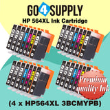 Compatible Set Combo HP 564xl Ink Cartridge Used for Photosmart D5445/D5460/D5463/D5468/C5324/C5370/C5373/C5380/C5383/C5388/C5390/C5393/C6340/C6350/C6380/C6375/7520/D7560/B8550/C6324/D5400/D7560/B110c Printer