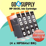 Compatible Black HP 564xl Ink Cartridge Used for Photosmart 5510/5511/5512/5514/5515/5520/5522/5525/6510/6512/6515/6520/7510/7515/7520/B109a/B109n/B110a/B110c Printer