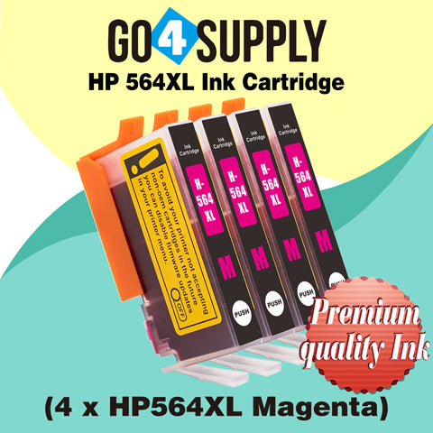 Compatible Magenta HP 564xl Ink Cartridge Used for Photosmart 5510/5511/5512/5514/5515/5520/5522/5525/6510/6512/6515/6520/7510/7515/7520/B109a/B109n/B110a/B110c Printer
