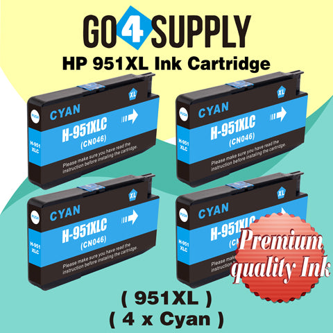 Compatible Cyan HP 951xl Ink Cartridge Used for HP Officejet Pro 251dw/276dw/8100/8600/8610/8620/8630/8640/8650/8660/8615/8616/8625 Printer