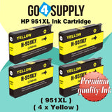 Compatible Yellow HP 951xl Ink Cartridge Used for HP Officejet Pro 251dw/276dw/8100/8600/8610/8620/8630/8640/8650/8660/8615/8616/8625 Printer