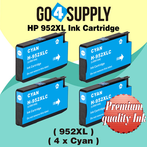 Compatible Cyan HP 952xl Ink Cartridge Used for HP OfficeJet Pro 7720/7740/8210/8216/8702/8710/8715/8720/8725/8730/8740 All-in-One Printer