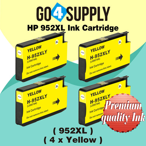 Compatible Yellow HP 952xl Ink Cartridge Used for HP OfficeJet Pro 7720/7740/8210/8216/8702/8710/8715/8720/8725/8730/8740 All-in-One Printer