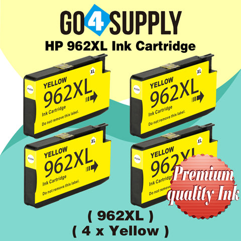 Compatible YELLOW HP 962XL Ink Cartridge Used for OfficeJet Pro 9010/9012/9013/9014/9015/9016/9018/9019/9020/9022/9023/9025/9026/9027/9028/9029
