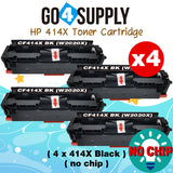 Compatible HP Black W2020X CF414X (NO CHIP) Toner Cartridge Used for Color LaserJet Pro M454dn/M454dw; MFP M479dw/M479fdn/M479fdw/M454nw; Enterprise M455dn/ MFP M480f/ MFP M480f; Color LaserJet Managed E45028