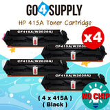 Compatible HP Black W2030A CF415A (NO CHIP) Toner Cartridge Used for Color LaserJet Pro M454dn/M454dw; MFP M479dw/M479fdn/M479fdw/M454nw; Enterprise M455dn/MFP M480f; Color LaserJet Managed E45028