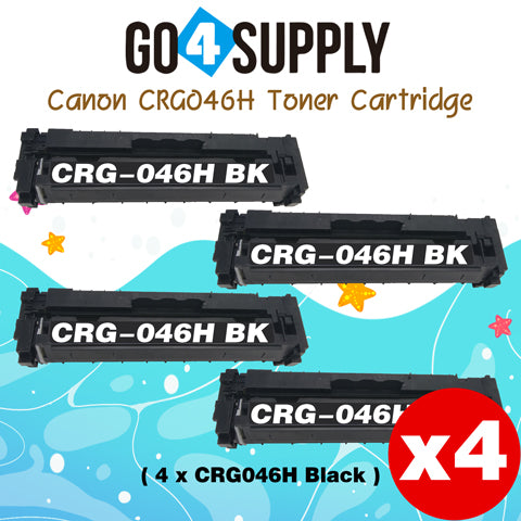 Compatible (High-Yield) Black CANON CRG046H Toner Cartridge Used for Color imageCLASS LBP654Cdw/MF735Cdw/MF731Cdw/MF733Cdw, Color i-SENSYS LBP654Cx/653Cdw/MF732Cdw/734Cdw/735Cx; Satera MF731Cdw/LBP654C/LBP652C/LBP651C/MF735Cdw/MF733Cdw
