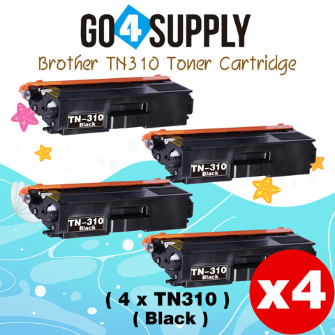 Compatible Brother Black TN-310 TN310 Toner Cartridge Used for Brother HL-4140CN HL-4150CDN HL-4570CDWT HL-4570CDW Printers