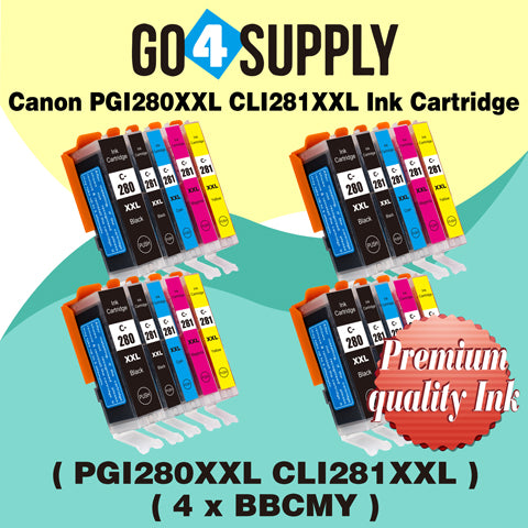 Compatible NO Photo Blue Set Canon PGI280 PGI280XXL PGI-280XXL CLI281 CLI281XXL CLI-281XXL Ink Cartridge PGI280XL PGI-280XL CLI281XL CLI-281XL Used for PIXMA TS702/TR7520/TR8520/TR8620/TS6120/TS6220/TS6320/TS8120/TS8220/TS8320/TS9120/TS9520/TS9521C