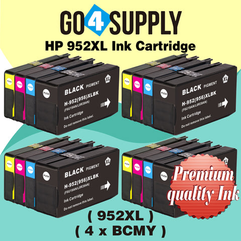 Compatible Set Combo HP 952xl Ink Cartridge Used for HP OfficeJet Pro 7720/7740/8210/8216/8702/8710/8715/8720/8725/8730/8740 All-in-One Printer