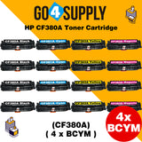 Compatible Set Combo HP 312A CF380A CF381A CF382A CF383A Toner Cartridge Used for HP Color laserJet Pro M476dn MFP/M476dw MFP/M476dnw MFP Printer