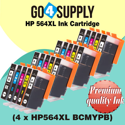 Compatible Set Combo HP 564xl Ink Cartridge Used for Photosmart D5445/D5460/D5463/D5468/C5324/C5370/C5373/C5380/C5383/C5388/C5390/C5393/C6340/C6350/C6380/C6375/7520/D7560/B8550/C6324/D5400/D7560/B110c Printer