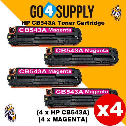 Compatible HP Magenta CB543A Toner Cartridge Used for HP Color laserJet CM1300MFP/ CM1312MFP Series/ CM1312cb /eb/wb/ci/ei/wi/nfi MFP Printer