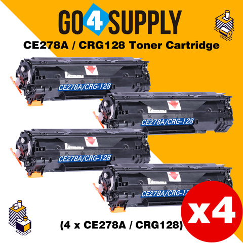 Compatible HP 78A 278A CE278A Toner Cartridge Universal with Canon Cartridge 128 CRG-128 Replacement for Canon Satera MF4890dw/MF4870dn/MF4750/MF4830d/MF4820d/MF4580dn/MF4570dn/MF4550d/MF4450/MF4430/MF4410/MF4420n