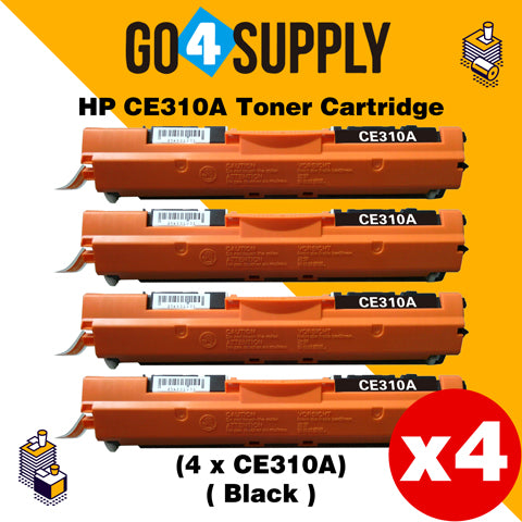 Compatible Black HP 310 CE310A 310A Toner Cartridge Used for HP  Laserjet Pro CP1020/ 1021/ 1022/ 1023/ 1025; CP 1026/ 1027/ 1028nw; 100 M175a/b/c/nw/p/q/R; 200 color MFP M275nw/s/t/u Printer