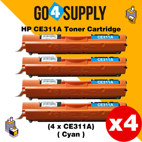 Compatible Cyan HP 311 CE311A 311A Toner Cartridge Used for HP  Laserjet Pro CP1020/ 1021/ 1022/ 1023/ 1025; CP 1026/ 1027/ 1028nw; 100 M175a/b/c/nw/p/q/R; 200 color MFP M275nw/s/t/u Printer
