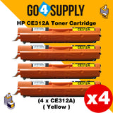 Compatible Yellow HP 312 CE312A 312A Toner Cartridge Used for HP  Laserjet Pro CP1020/ 1021/ 1022/ 1023/ 1025; CP 1026/ 1027/ 1028nw; 100 M175a/b/c/nw/p/q/R; 200 color MFP M275nw/s/t/u Printer