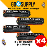 Compatible HP Black CE320A Toner Cartridge Used for HP LaserJet CP1521/1522/1523/1525n; Pro CP1525/1526/1527/1528nw; Pro CM1411/1412/1413/1415fn; Pro CM1415/1416/1417/1418fnw Printer