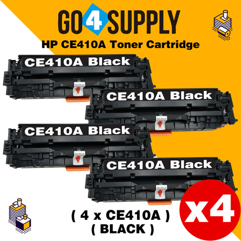 Compatible Black HP 410 CE410A 410A Toner Cartridge Used for HP Laserjet Enterprise 300 color M351/ MFP M375nw; 400 color M451nw/M451dn/M451dw/ MFP M475dn/M475dw Printer