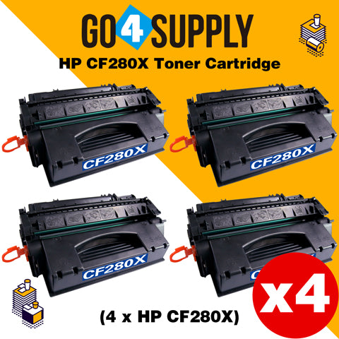 Compatible HP 80X 280X CF280X Toner Cartridge Replacement for HP LaserJet Pro 400 M401a/d/n/dn/dw, Pro 400 M425dn/dw