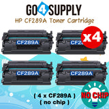 Compatible HP (NO CHIP) Black CF289A 89A Toner Cartridge Replacement for HP Enterprise M507n/M507dn/M507/507dng; MFP M528dn/M528f/M528c/M528z