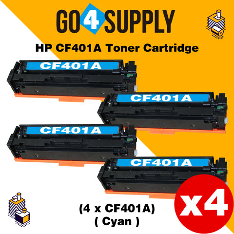 Compatible Cyan HP 201A CF401A Toner Cartridge Used for HP Color LaserJet Pro M252dn/252n; Color LaserJet Pro MFP M277dw/277n; Color LaserJet Pro MFP M274n Printers