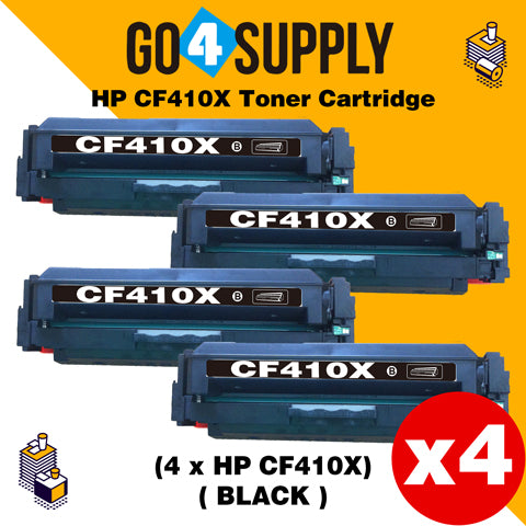 Compatible Black HP 410X CF410X Toner Cartridge Used for Color LaserJet Pro M452dw/452dn/452nw, Color LaserJet Pro MFPM477fnw/M477fdn/M477fdw, Color LaserJet Pro MFP M377dw Printers