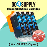 Compatible Included Grey Combo Canon 225/226 PGI225xl CLI226xl PGI-225xl CLI-226xl Ink Cartridge Used for Canon PIXMA MG7720, PIXMA TS8020/9020 Printers