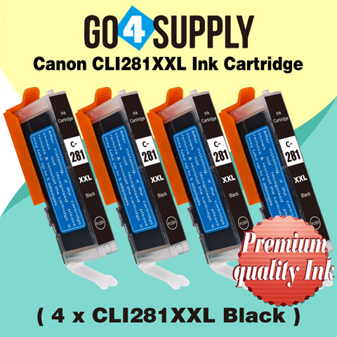 Compatible Included Photo Blue Set Canon PGI280 PGI280XXL PGI-280XXL CLI281 CLI281XXL CLI-281XXL Ink Cartridge PGI280XL PGI-280XL CLI281XL CLI-281XL Used for PIXMA TS8120/TS8220/TS8320/TS9120 Printers