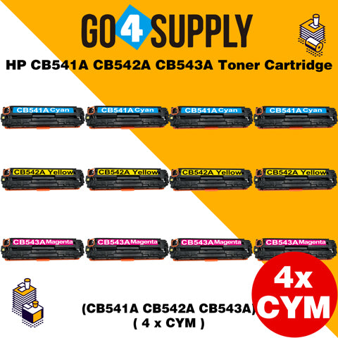 Compatible 3-Color Set HP CB540A CB541A CB542A CB543A Toner Cartridge Used for HP Color laserJet CM1300MFP/ CM1312MFP Series/ CM1312cb /eb/wb/ci/ei/wi/nfi MFP Printer