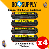 Compatible Yellow Canon 116 CRG-116 CRG116 Toner Cartridge Used for Canon i-SENSYS LBP-7010C/7016C/7018C; LBP 5050/5050n/iC MF 8080cw; MF8010/8030/8040/8050cn; LBP 7110Cw/7100Cn; iC MF8280Cw/MF6680DN; MF8210/8230/8250Cn; MF628Cw/626Cn; MF623Cn/621Cn